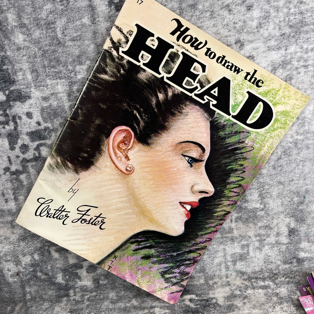How to Draw the Head Mid Century Art‎ Guide Walter Foster